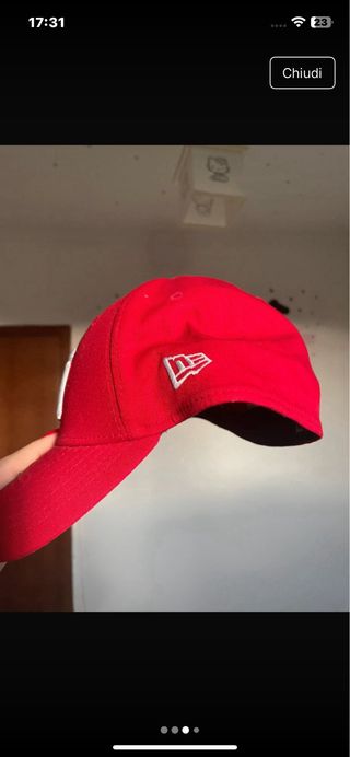 Cappello NY 39THIRTY Rosso