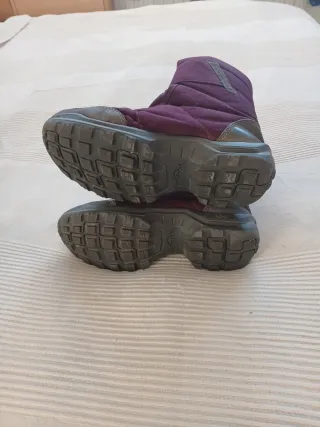 Botas de nieve Quechua para niña. Talla 34.