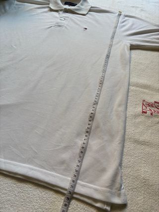 Polo Tommy Hilfiger Blanco Vintage