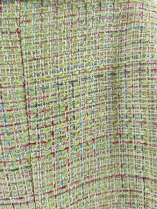 Giacca Chanel Tweed Verde Multicolor