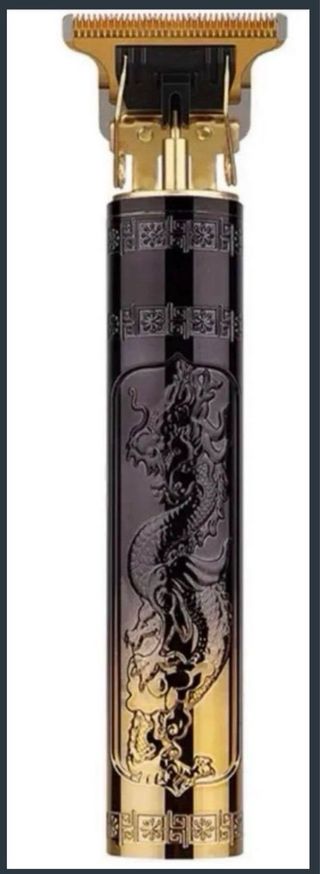 Máquina Cortapelos Barba Batería Dorada