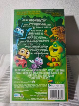 A Bugs Life: Megaminimondo VHS Disney Pixar 1999