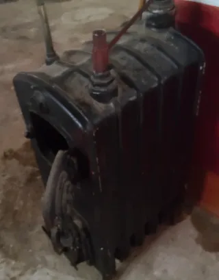 Caldera de carbón y leña Roca