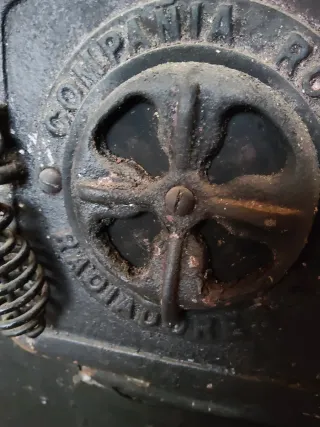 Caldera de carbón y leña Roca