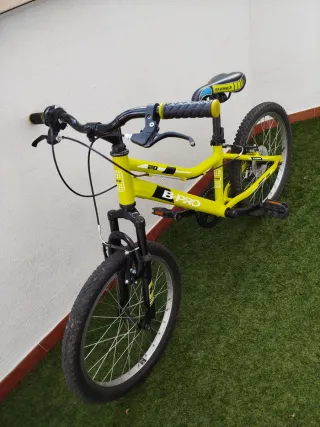 Bicicleta Infantil B-PRO 20'' Amarilla