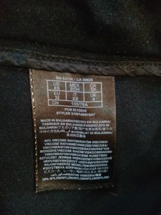 Pantalón Guess estilo hípica negro