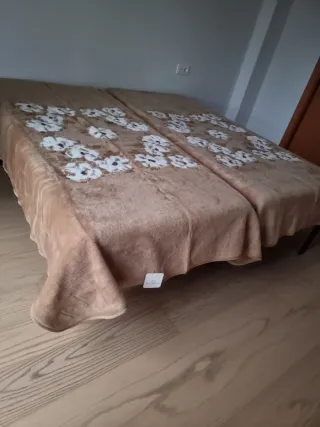 2 Mantas Cama 80/90