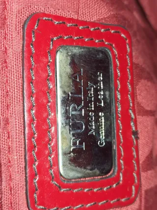 Borsa Furla rossa lucida