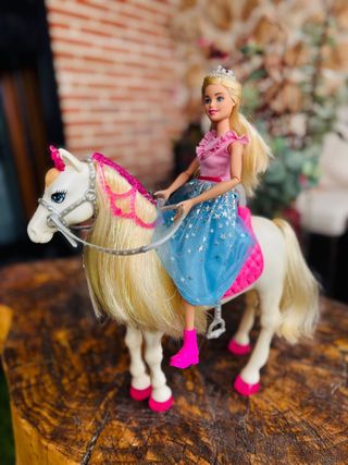Barbie Princesa y su Caballo