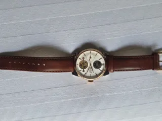 Reloj Ingersoll Automático Esfera Blanca Correa Ma