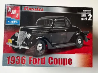 Maqueta AMT 1936 Ford Coupe 1/25 Automodelismo
