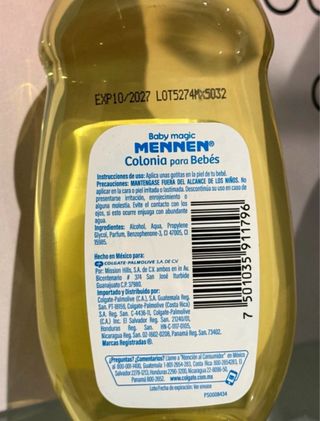 Colonia Mennen Baby Magic Hipoalergénica 200ml