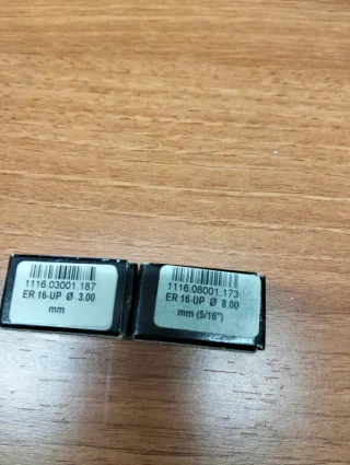 Pinza ER16 3.00mm y 8.00mm