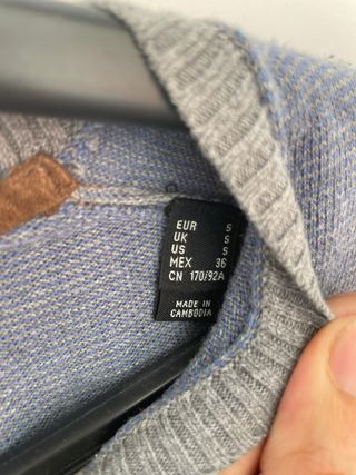 Jersey Pedro del Hierro V-neck Talla S