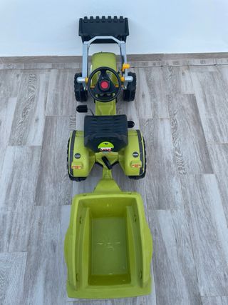 Tractor de Juguete con Pala y Remolque