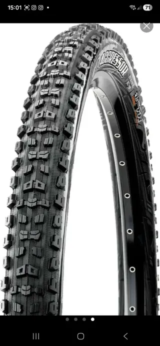 Par Pneus Maxxis Aggressor 29x2.50WT EXO TR