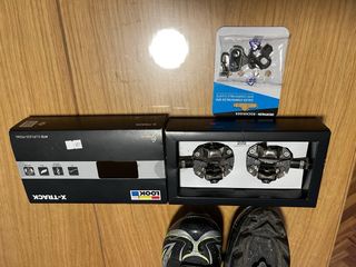 Zapatillas Ciclismo Luck (42)+Pedales Look X-Track