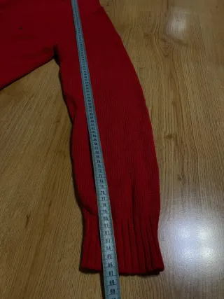 Jersey cremallera Carolina Herrera rojo