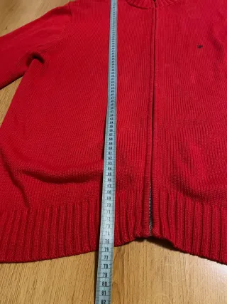 Jersey cremallera Carolina Herrera rojo