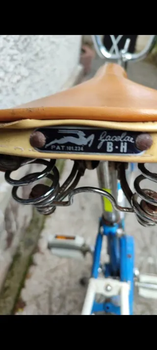 Bici BH Clásica Plegable Azul