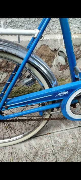 Bici BH Clásica Plegable Azul