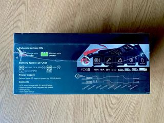 Cargador Batería Yuasa YCX12 12V 2A/8A/12A