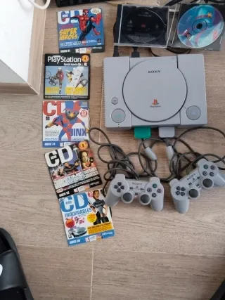 Consola PlayStation 1 PS1 Gris + Mandos