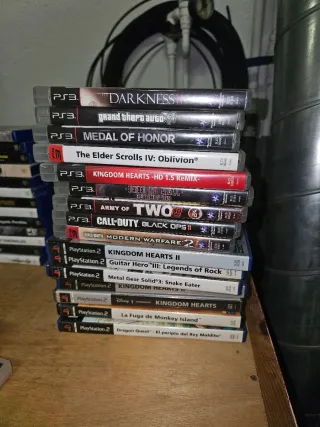 Lote Juegos PS2 y PS3