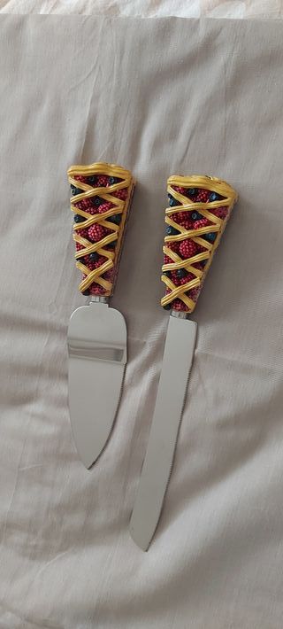 Set posate taglia torta