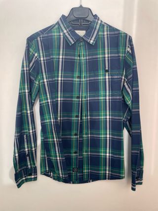 Camisa cuadros Lefties Talla S