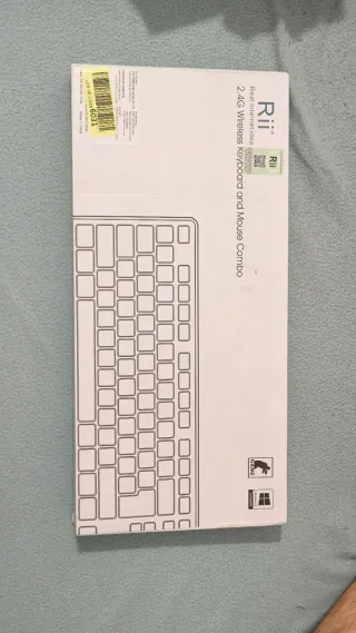 Teclado y Ratón Rii 2.4G Wireless Combo