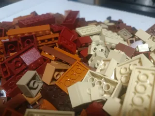 Lotto Lego Originali Marroni 500g