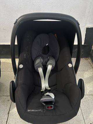 Carrito Bebé 3 Piezas Negro