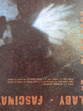 The Cure Disintegration Vinilo LP 1989