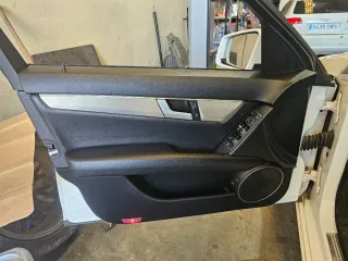 Panel Puerta Mercedes W204 Negro