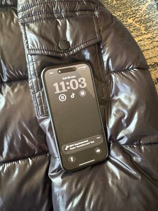 Giubbino Moncler Maya Nero