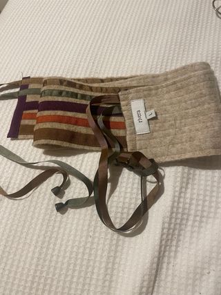 Falda pantalón beige Elisa Rivera talla 46