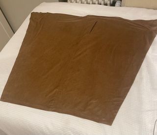 Falda pantalón beige Elisa Rivera t 44.Modificado