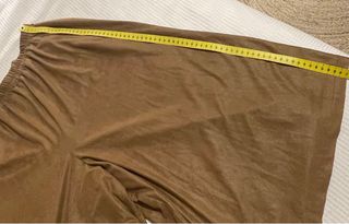 Falda pantalón beige Elisa Rivera t 44.Modificado