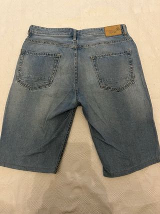 Pantalón Corto Vaquero Springfield Azul