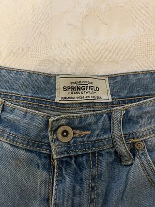 Pantalón Corto Vaquero Springfield Azul