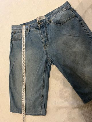 Pantalón Corto Vaquero Springfield Azul