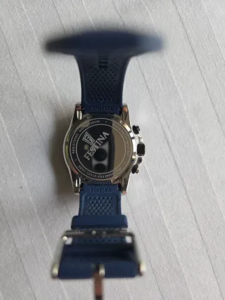 Reloj Festina Chronograph Azul y Plateado