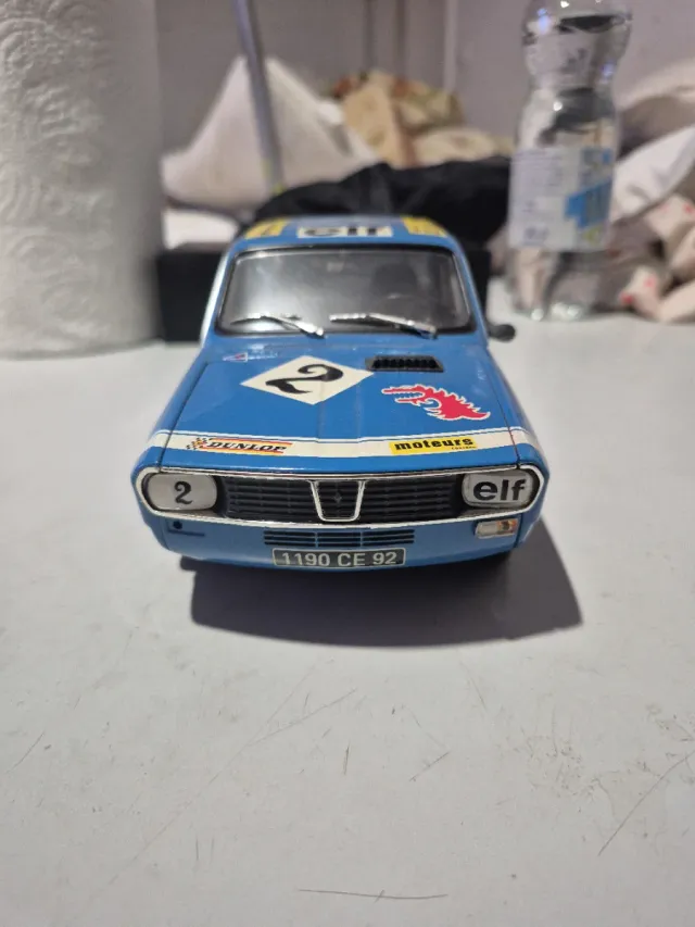 Maqueta Renault 12 Rally 1:18