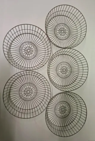 Cesto rotondo in metallo