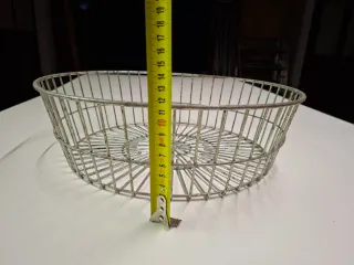 Cesto rotondo in metallo