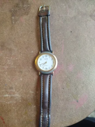 Reloj Alfex Cuarzo Correa Marrón