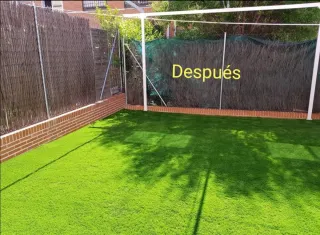 Césped artificial y jardinería