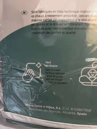 Saco de invierno niña rosa de 0 a 3 años