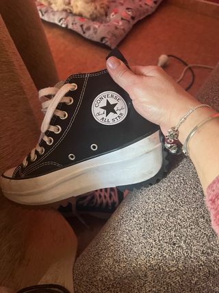 Converse Chuck Taylor Negras Talla 40
